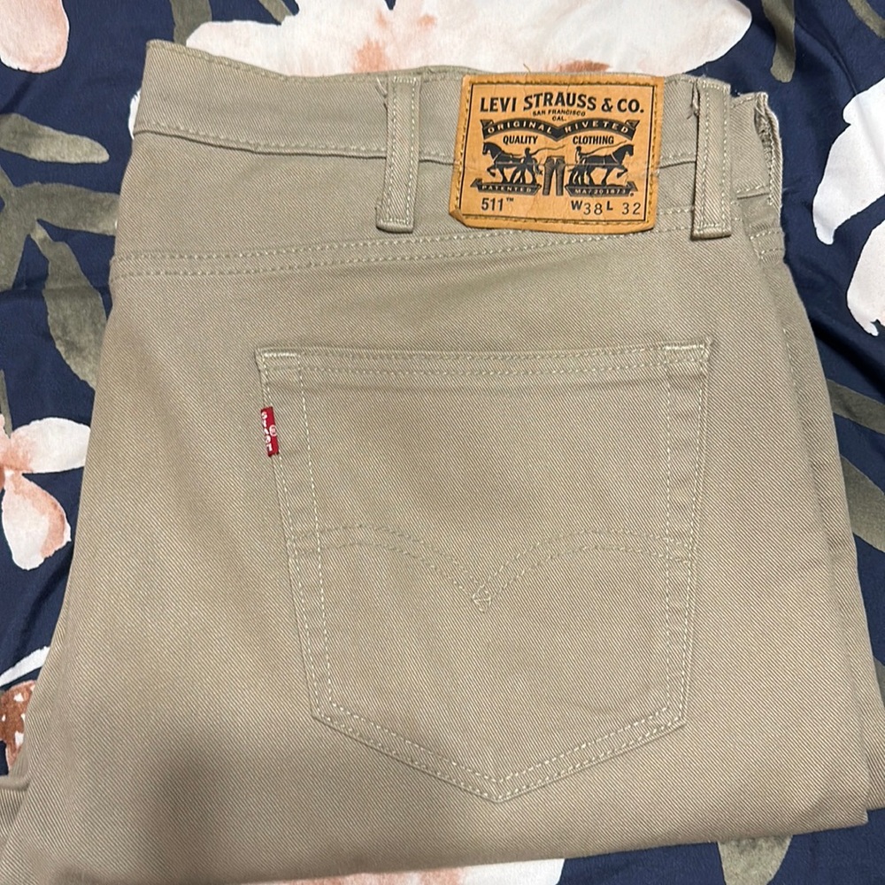 Levi's 511 Khaki/Tan Men’s Jeans